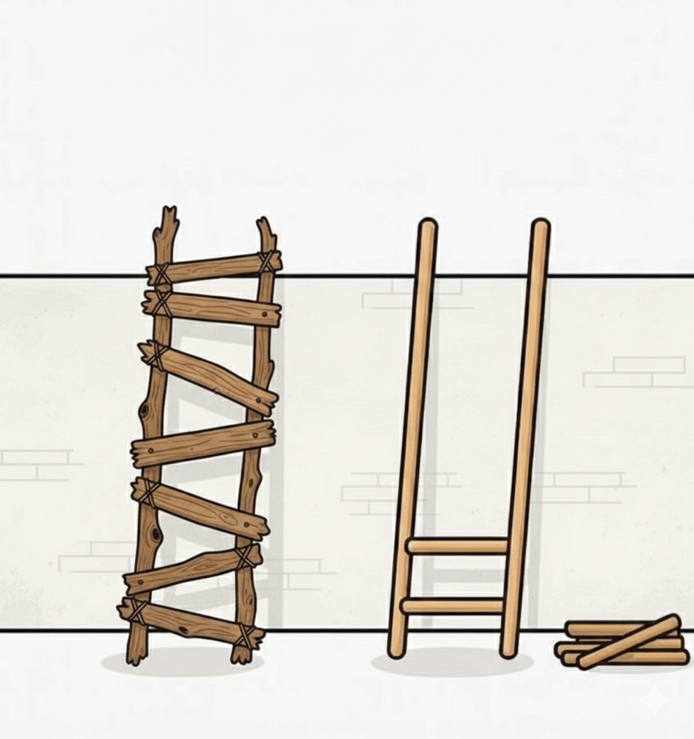 Det behöver inte vara perfekt direkt!