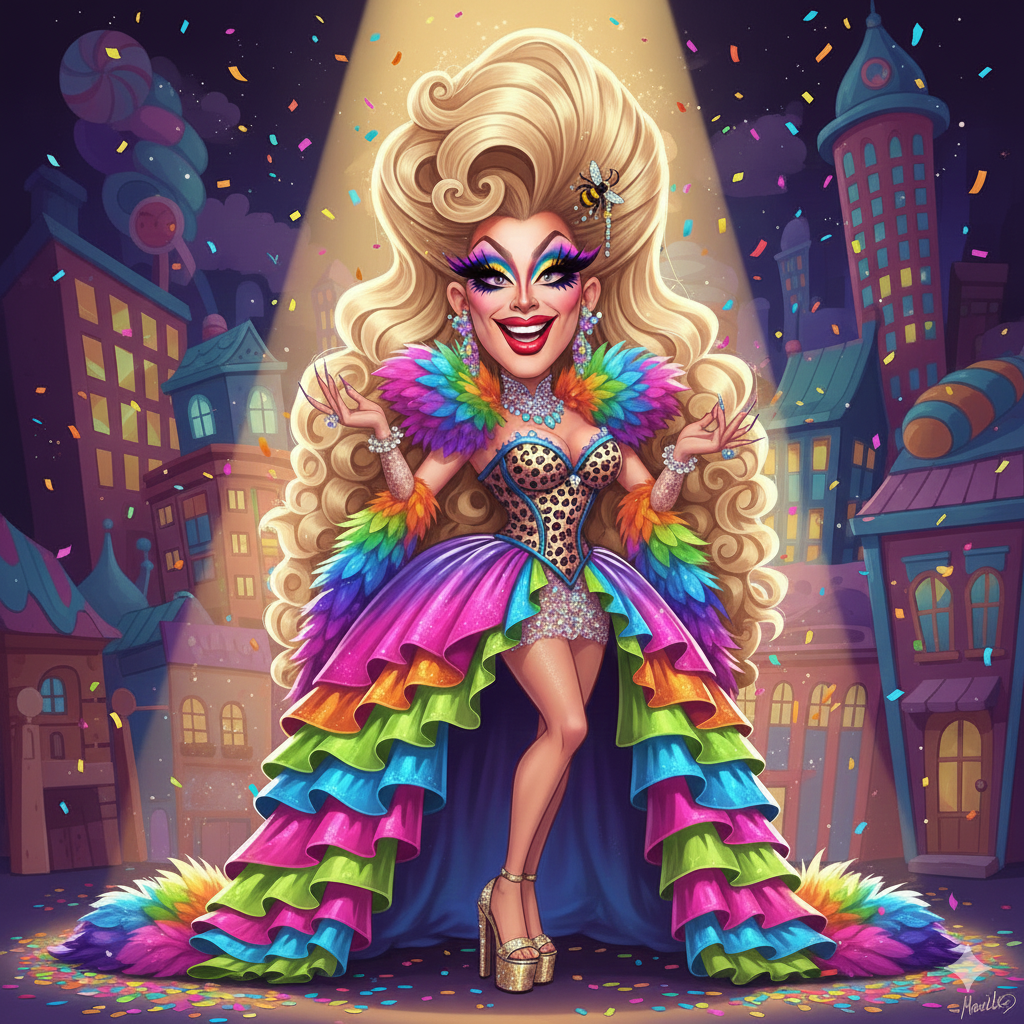 Från tonårstös till Drag Queen